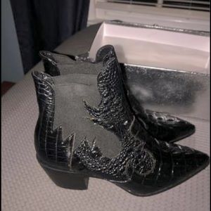 WETKISS Cowgirl Chelsea Ankle Boots